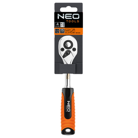NEO TOOLS 08-521 Racsnis kulcs 1/2" 265mm, DIN3122