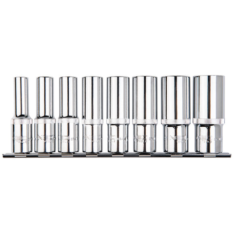NEO TOOLS 08-650 Dugókulcskészlet 8db 1/2" hosszú SPLINE
