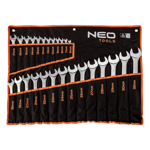 NEO TOOLS 09-754 Csillag-villáskulcs készlet 6-32MM