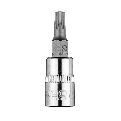 NEO TOOLS 10-325 Torx dugókulcs 1/4" 37mm TX25
