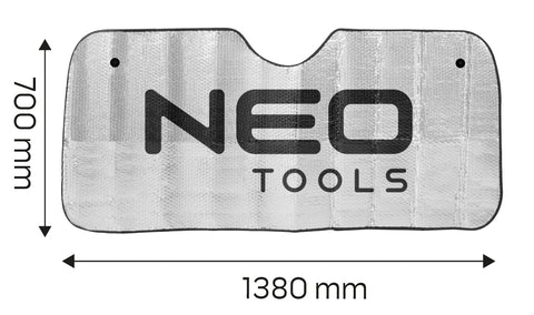 NEO TOOLS 10-470 Szélvédő takaró, napellenző, belső
