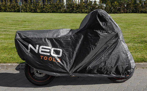 NEO TOOLS 10-473 Motortakaró ponyva, 246 x 104 x 127cm, (150 ° C), kültéri