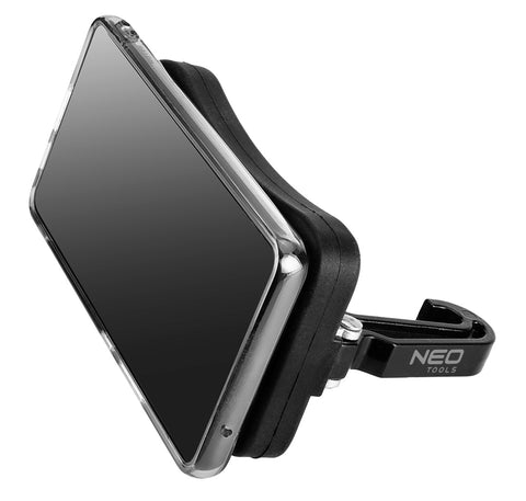 NEO TOOLS 10-477 Univerzális autólépcső, 3 az 1-ben szerszám lépcső tetőcsomagtartóhoz, üvegtörő, telefontartó