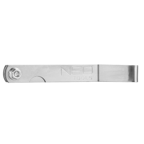 NEO TOOLS 11-192 Hézagmérő készlet 16db bent (0.127 - 0.508mm) 65MN/rozsdamentes acél 16db, hajlított