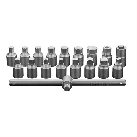 NEO TOOLS 11-235 OLAJLEERESZTŐ KULCSKÉSZLET 18db 3/8"