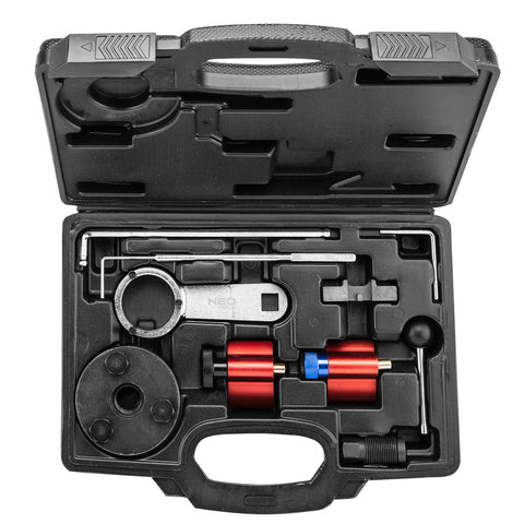 NEO TOOLS 11-302 Vezérműtengely blokkoló készlet, VAG dízelmotorokhoz, 7db