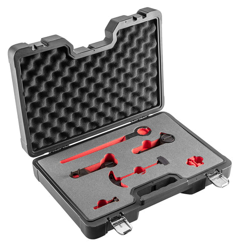 NEO TOOLS 11-338 Vezérműtengely blokkoló készlet, VAG 1.2/1.4 TSI/TFSI/TG benzin és dízelmotorokhoz