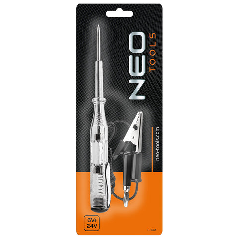 NEO TOOLS 11-832 Autós feszültségvizsgáló, fázisceruza 6-24V