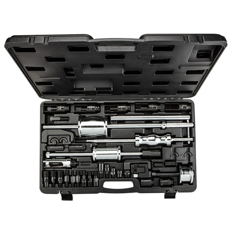 NEO TOOLS 11-884 Befecskendezőfej kihúzó készlet csúszó kalapáccsal