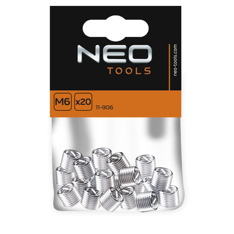 NEO TOOLS 11-906 MENETJAVÍTÓ BETÉT M6, 20db