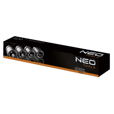 NEO TOOLS 12-115 Gépi Dugókulcskészlet 3/4" 8db 26-38