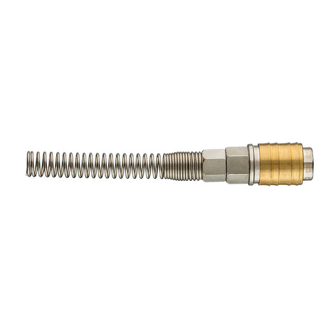 NEO TOOLS 12-602 Pneumatikus gyorscsatlakozó, tömlővéges, védőrugós 8mm