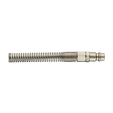 NEO TOOLS 12-605 Pneumatikus gyorscsatlakozó ellendarab, 6mm tömlővéges, védőrugós