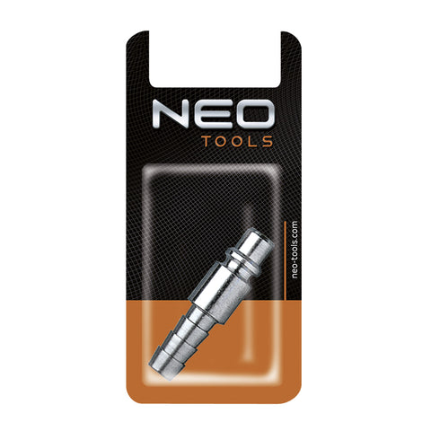 NEO TOOLS 12-625 Pneumatikus gyorscsatlakozó ellendarab, tömlővéges, 7mm