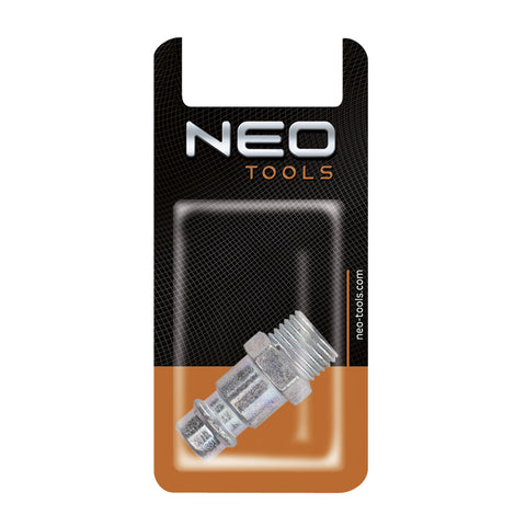 NEO TOOLS 12-640 Pneumatikus csatlakozó ellendarab, 1/4" külsőmenetes