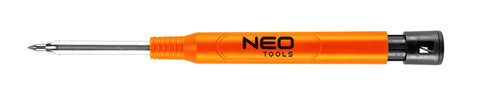 NEO TOOLS 13-816 Ceruza, automata toll hegyezővel és 12db pótheggyel