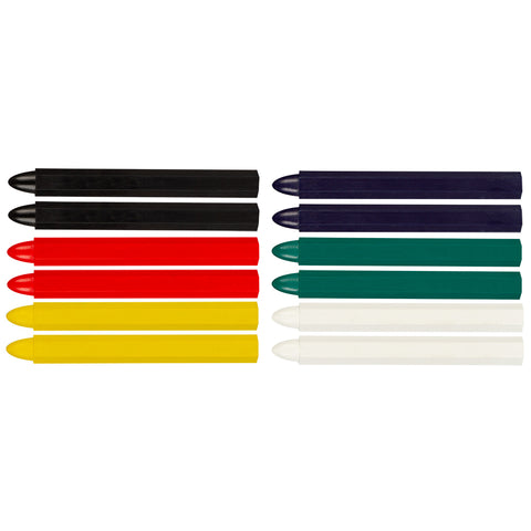 NEO TOOLS 13-961 Jelölőkréta készlet, 12db, 6 színű