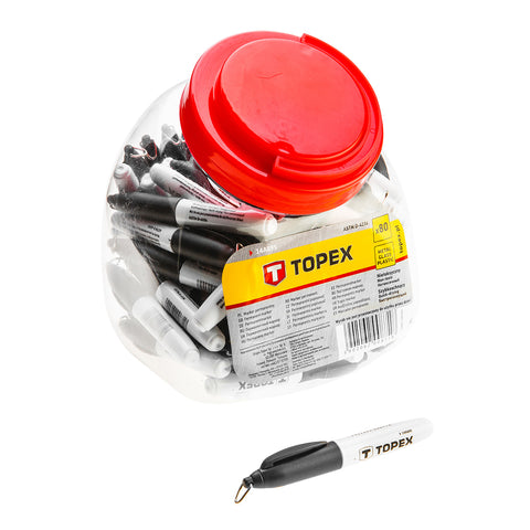 TOPEX 14A895 JELÖLŐFILC MINI, 80db-os rendelési egység!!!