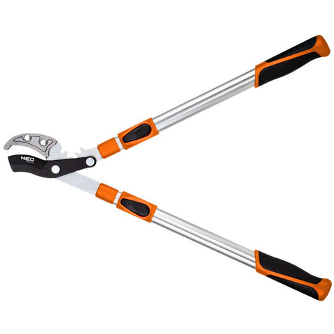 NEO TOOLS 15-254 Ágvágó, rávágó, áttételes, teleszkópos 670-970mm, vágókap.: 42mm, alu nyél, teflon, 40% plusz erőátvitel
