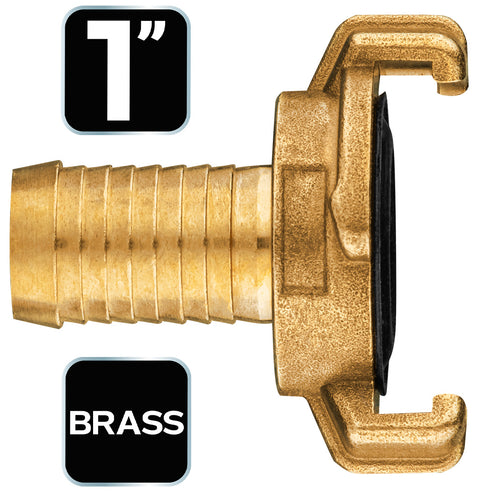NEO TOOLS 15-623 Réz tömlőcsatlakozó, körmös, bajonett záras, 1"