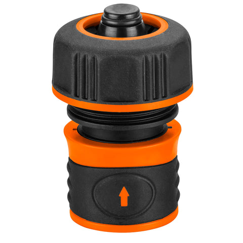 NEO TOOLS 15-723 Tömlő gyorscsatlakozó 3/4", vízstoppos, kétkomponensű