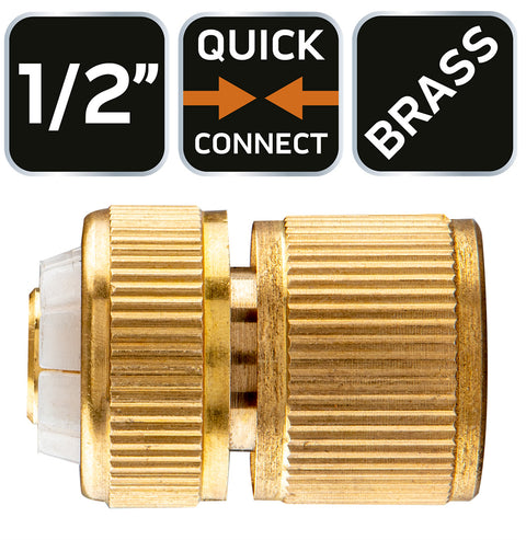 NEO TOOLS 15-730 Tömlő gyorscsatlakozó 1/2", réz