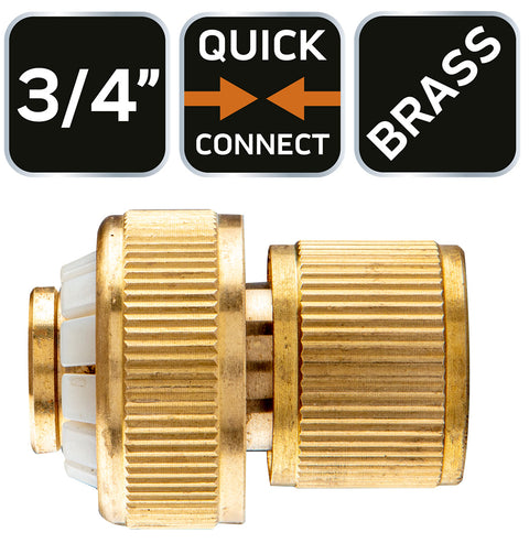 NEO TOOLS 15-732 Tömlő gyorscsatlakozó 3/4", réz