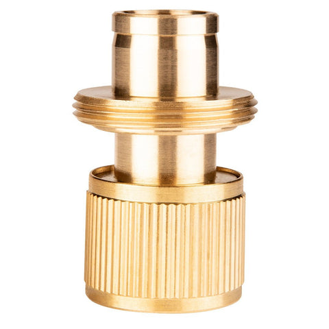 NEO TOOLS 15-733 Tömlő gyorscsatlakozó 3/4", vízstoppos, réz