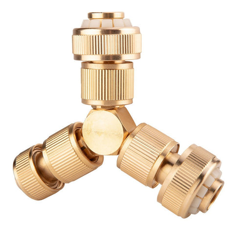 NEO TOOLS 15-733 Tömlő gyorscsatlakozó 3/4", vízstoppos, réz