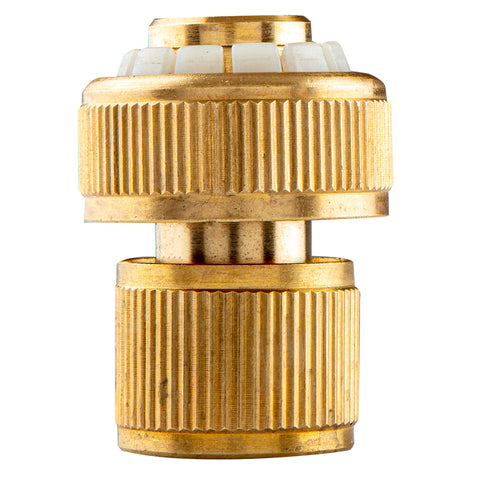 NEO TOOLS 15-733 Tömlő gyorscsatlakozó 3/4", vízstoppos, réz