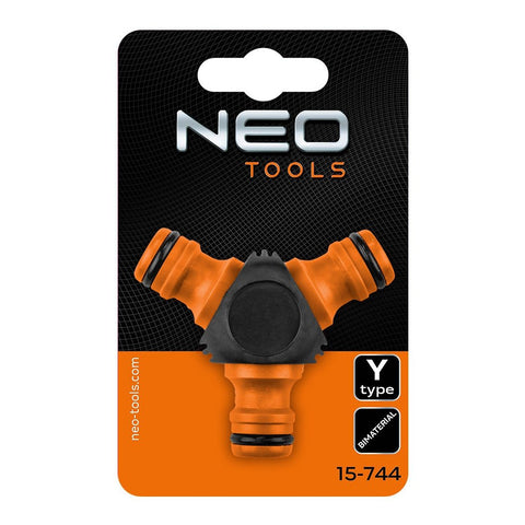 NEO TOOLS 15-744 Y csatlakozó, 3 ágú, kétkomponensű