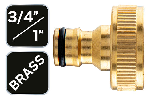 NEO TOOLS 15-747 Csapcsatlakozó 3/4"- 1", réz