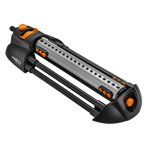 NEO TOOLS 15-772 Négyszögesőztető, billenő, öntöző, 320 m2, 20 fúvóka, sugárerő állítás, egyéni fúvokaszabályzás