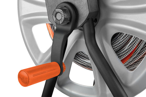 NEO TOOLS 15-792 Tömlőkocsi, tömlőméret: 1/2" max60m, 3/4" max20 m, tömlővezetővel