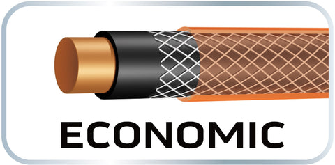 NEO TOOLS 15-802 Locsolótömlő 1/2"x50 m, 4 rétegű ECONOMIC