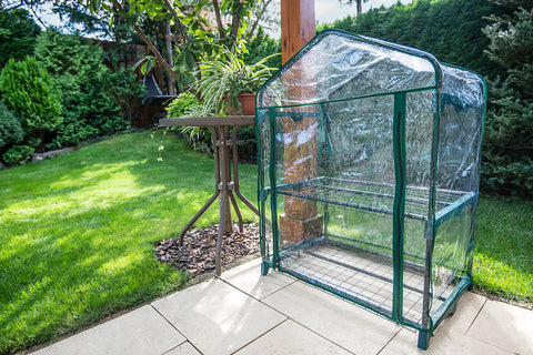 NEO TOOLS 15-900 Növényház 69 x 49 x 95cm, PVC fólia, fémszerkezet