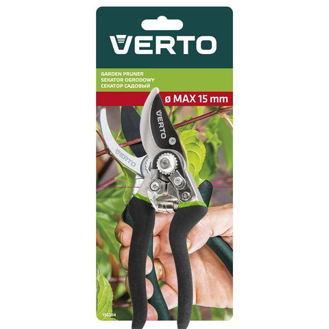 VERTO 15G204 Metszőolló, mellévágó, 220mm, penge:56mm, vágókap.: 15mm, teflon bevonat