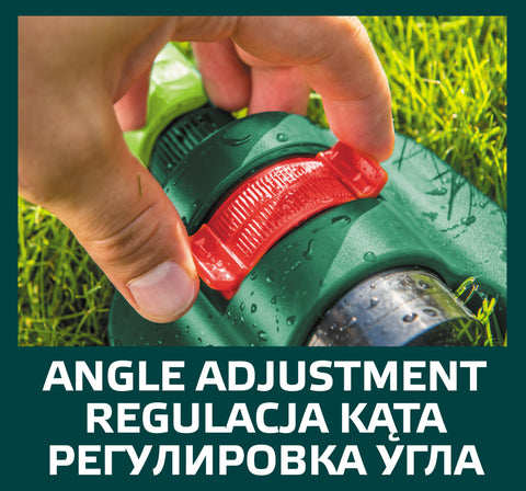 VERTO 15G770 Négyszögesőztető, billenő, öntöző, 12x18m - 216 m2, 16 fúvóka