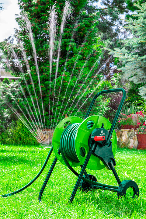 VERTO 15G802 Locsolótömlő 50 m, 1/2", ECONOMIC, zöld