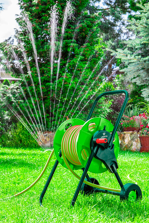 VERTO 15G823 Locsolótömlő 20 m, 3/4", Professional: csomózódás, csavarodás védelem, UV álló, algásodás védelem