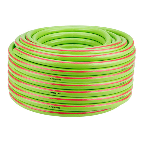 VERTO 15G825 Locsolótömlő 50 m, 3/4", Professional: csomózódás, csavarodás védelem, UV álló, algásodás védelem