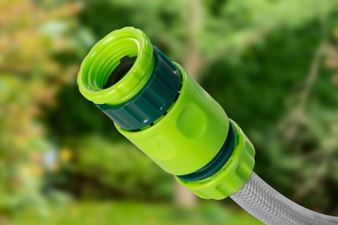 VERTO 15G891 Autómata tömlődob, 20 m locsolótömlő + 2 m csatlakozó tömlő, 10 bar, PP ház, PVC tömlő, falra szerelhető