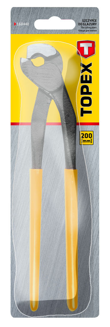 TOPEX 16B440 Papagájfogó, csempetörő fogó, 200mm