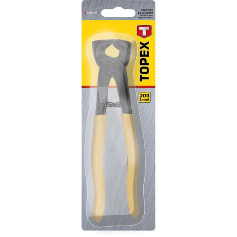 TOPEX 16B441 Csempetörő fogó, egyenes 200mm