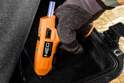 NEO TOOLS 17-083 Akkus ragasztópisztoly 11mm, 4V, USB csatlakozó