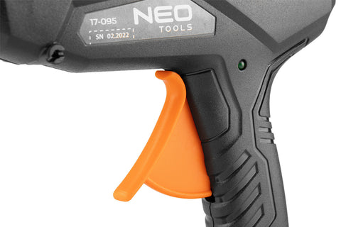 NEO TOOLS 17-095 Ragasztópisztoly 8mm 30W GS/CE