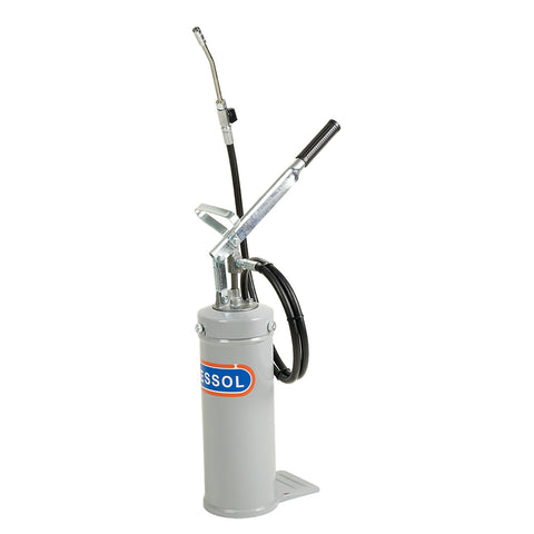 PRESSOL 17 786 Zsírzópumpa kézi 8kg-os tartállyal