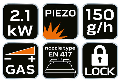 NEO TOOLS 20-050 Gázfőző, 227gr-os patronhoz