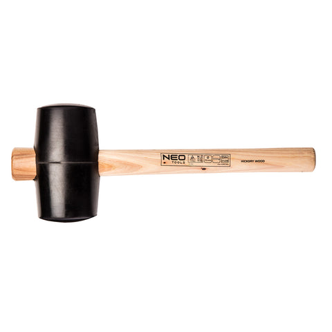 NEO TOOLS 25-054 Gumikalapács 90mm 1200g, hickory nyél