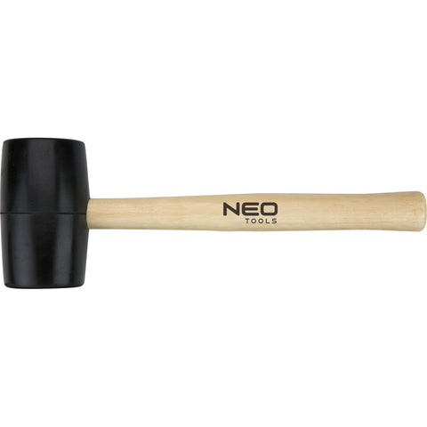 NEO TOOLS 25-062 Gumikalapács 58mm 450g, keményfa nyél